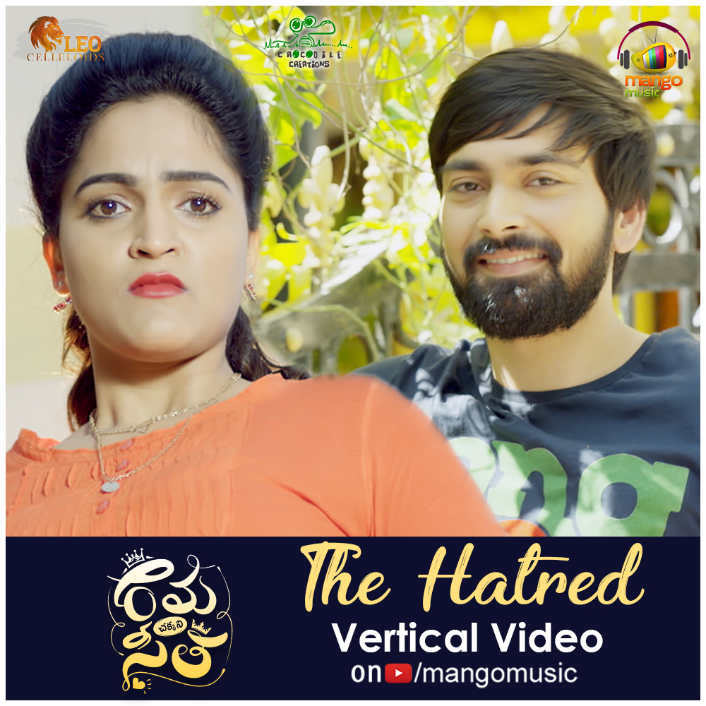 MangoMusicLabel's tweet photo. Time for some fun!🤩 Check out this peppy teasing song 🥳#TheHatred from #RamaChakkaniSeetha on @MangoMusicLabel 🎶
👉 https://t.co/Gmp5s07y61 https://t.co/J0T56NJk10