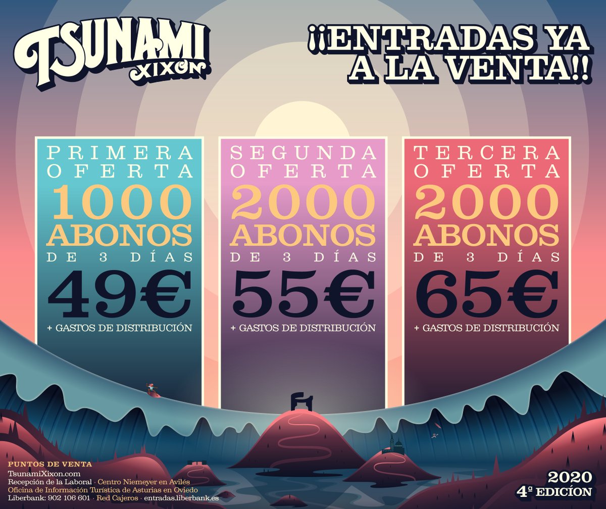 Tsunami Xixon On Twitter Entradas Ya A La Venta Web