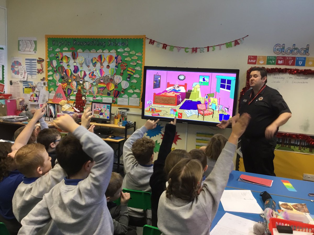 We learned about fire safety today and also the skills required to be a firefighter. #SDG3 #DYW