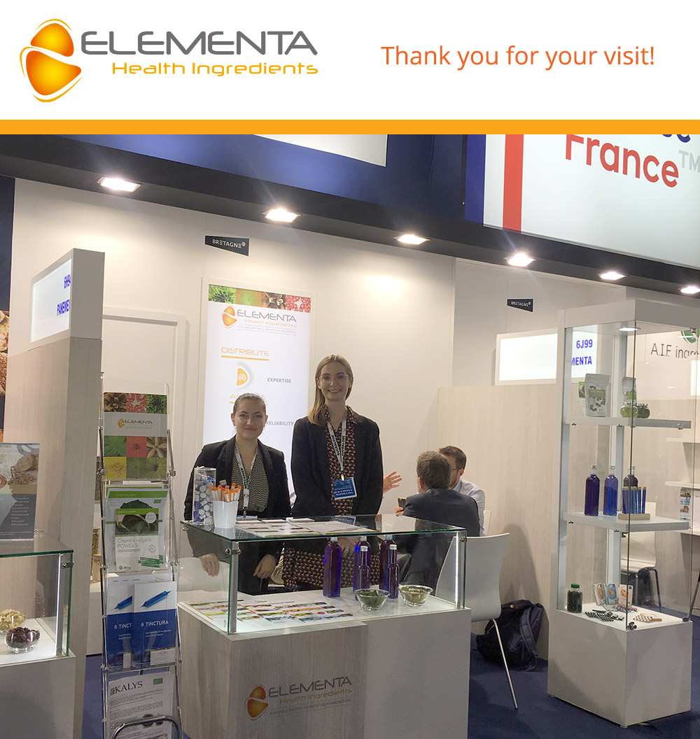 Elementa_56's tweet image. Thank you for visiting us at the #FiEurope2019! We enjoyed presenting you our wide range of #vegetable #proteins and #innovative #ingredients.
@Fi_Global #foodingredients #chlorelle #HealthyFood #innovation