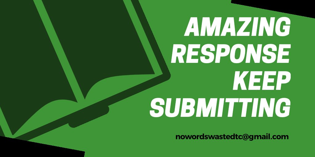 wasted_no's tweet photo. THANK YOU! We had a great response yesterday on our search for scripts but we are not done!
Keep sending them in!!
#scriptwriting #writing #writers #thewritersconnect #plays #scriptwriterslife #scriptlife #writingcommunity #professionalwriters https://t.co/Q2Y6eO50tH