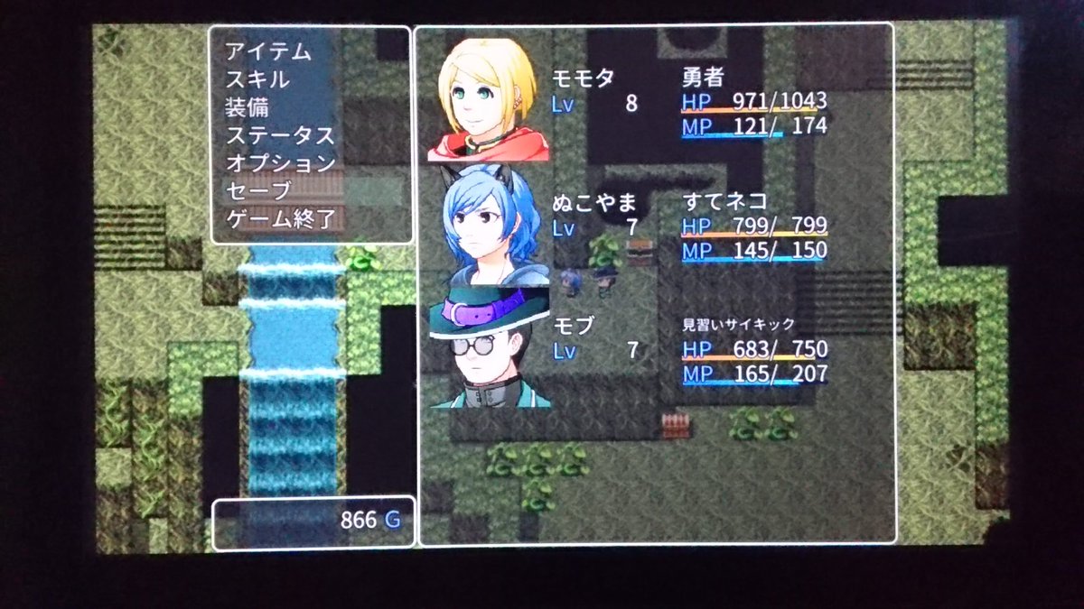 シンザン ツクトリ Rpgツクールmvtrinity 発売より一年 待ちに待ったぞ サンプルゲーム さあ 楽しませてくれよ 桃から生まれたモモタロウ ではなく ツクトリから生まれた傑作 完全超悪モモタロンド はじまりはじまり