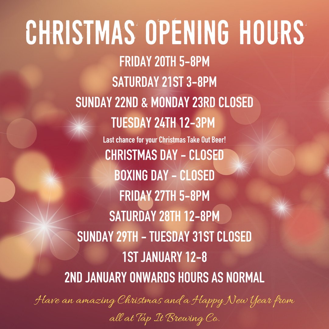 Tap It Brewing Co tweet media