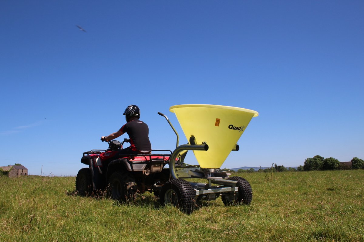 Dreaming of Spring? Wanting to get early #grass? Get in touch to find out more about our range of towed ATV sowers.
Tray tested for precision. Designed and made in Co Antrim
#fertilisersower #spreaders #springgrass #atvsower #prospreader #precisionspreader