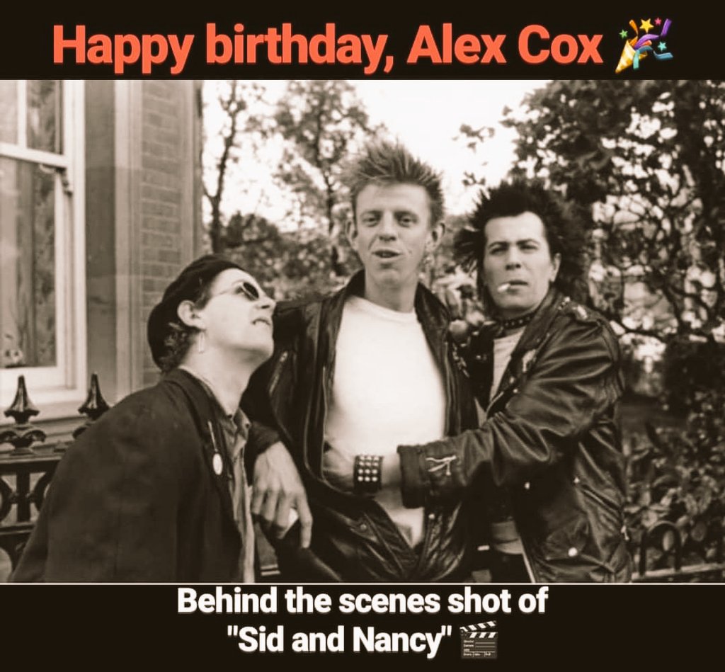  Happy birthday to the director of one of my favorite movies, Alex Cox !   