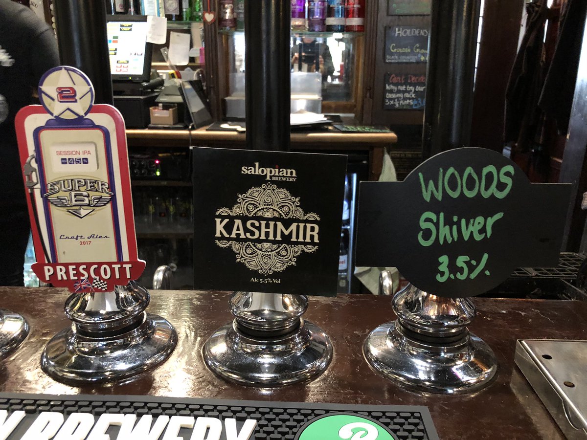 @CAMRA_Official @GoodBeerTweet @UKBeerNetwork @RogerProtzBeer in my favourite #Worcester pub @TheCardinalsHat enjoying 3 thirds of delicious ale!