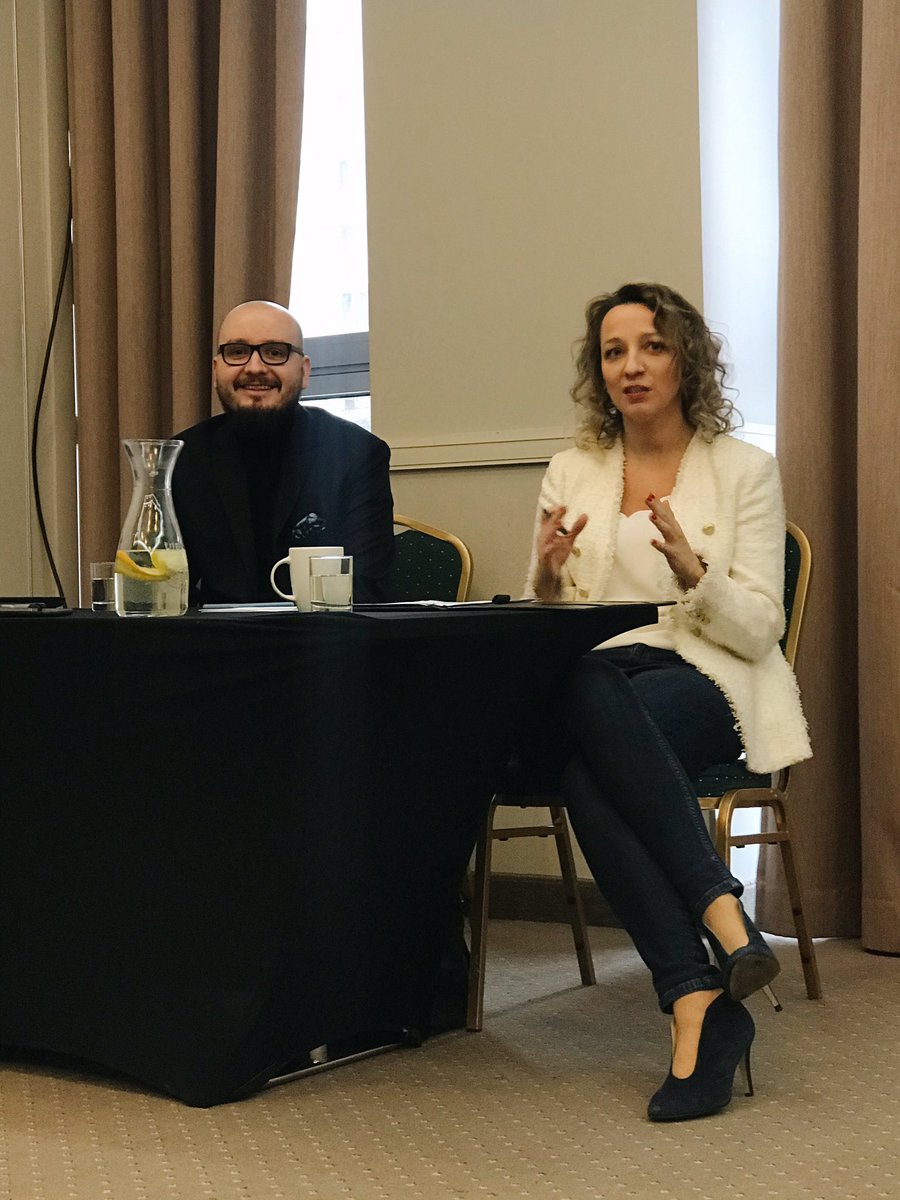FundacjaFOR's tweet photo. Kolejne spotkanie na #SLB2019 - @SylwiaGAbram z #WolneSądy i @PatrykWachowiec z #FOR 🙂 https://t.co/7XOicPZsh8