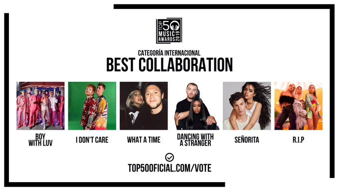 NiallHSPN's tweet photo. 🚨||@NiallOfficial ha sido nominado junto a @juliamichaels por su cancion #WhatATime en el TOP 50 Music Awards 2019 en estas dos categorías:

-BEST COLLABORATION
-BEST BALLAD

Para votar tienen que ir al siguiente link: https://t.co/0ycpVLTGdO 

#1DWins10s https://t.co/CkpU6K8x6M