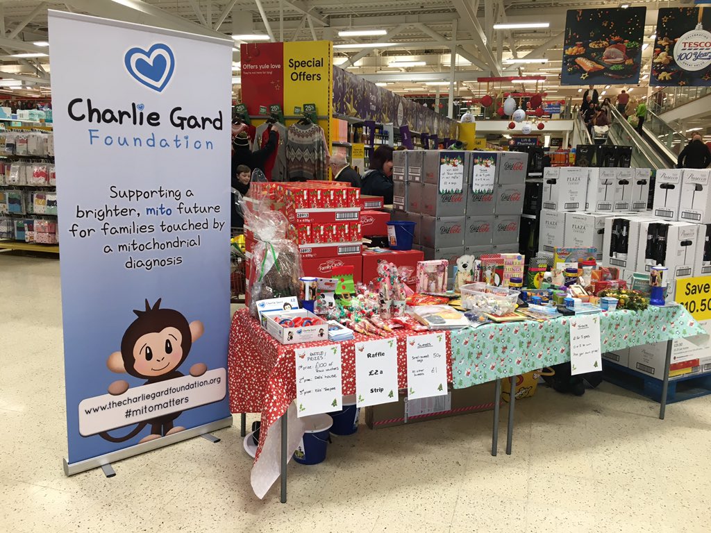 mito_monkey's tweet photo. Today Monkey is in Tesco Coulby Newham raising funds for one of our wonderful children called Daniel #MitoMatters https://t.co/uo9lyzU484