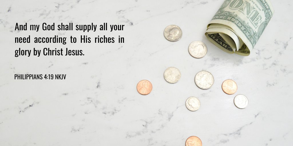 Be with your people that are having financial issues that through you, Lord, their little can become much. #UIP20