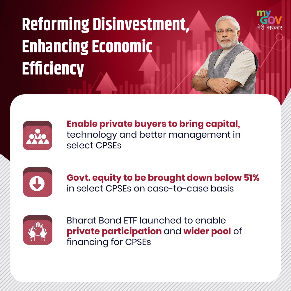 mygovindia's tweet photo. Reforming Disinvestment, Enhancing Economic Efficiency. #BoostToEconomy #TransformingIndia https://t.co/cjKSFPNdM9
@nsitharaman @FinMinIndia @ianuragthakur https://t.co/GjRaeXxAeZ