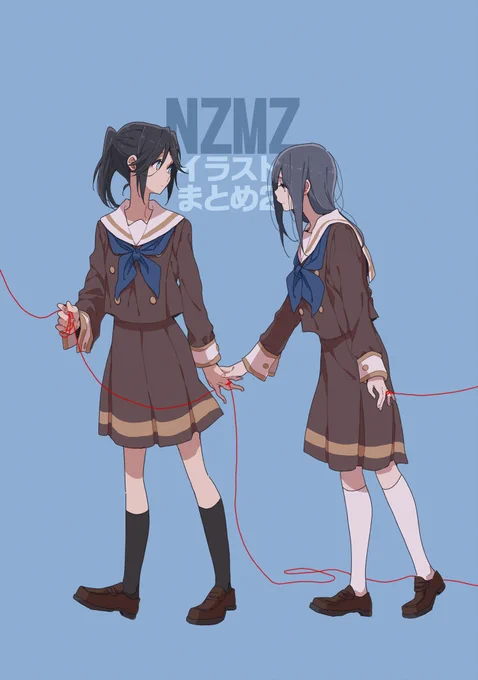 C97新刊イラスト本サンプルルルです。28日(1日目)南ナ32bにて配布予定。今まで描いたノゾミゾもあれば新しく描いたのも沢山詰めました。
「NZMZイラストまとめ2」フルカラー/A5/36P/1000円
よろしくお願いします～

?委託→  