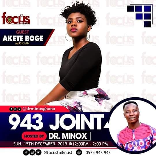 djamoroso2k17's tweet photo. Today....
@BogeAkete joins Dj Minox on #943Joint on Focus fm 94.3 12:00pm - 2:00pm #Twi(Drive) #SweetPart #NotYourMoney
Whiles....
@Emiliabrobbey joins @djreuben_ on #OseiKromTop10Chart on @luvfm995 12:15pm - 2:00pm. Donโt miss #Fameko https://t.co/Fibv6Z7K2K