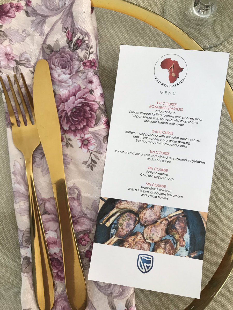 RickyHolloway_'s tweet photo. #standardbank & #rednoteafrica with @Superkabza #morethanabank Sunday culinary experience https://t.co/ZwjoZrcM2X