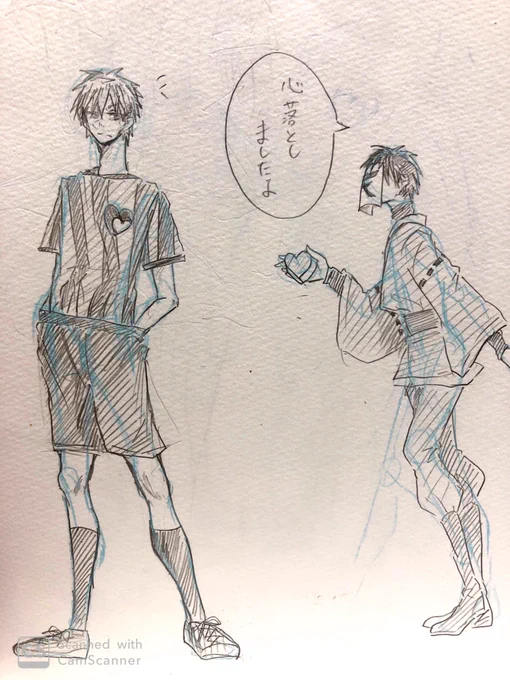 描いたけどだしてなかったやつぅ 