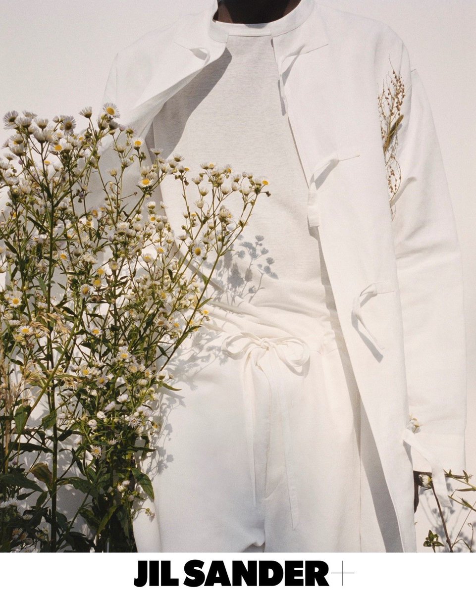 AnotherMan's tweet photo. Dreamy shots from @JilSanderPR+ S/S20 campaign, shot by #TimElkaim 🍃

Here, the husband-and-wife duo open up about their approach to designing clothes in 2019: https://t.co/FrzpacbXdK https://t.co/vlqKhbOhN7