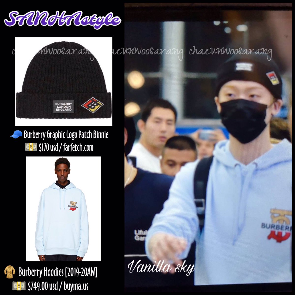 maquolete's tweet photo. SANHA OOTD
📸 @vanilla_sky
📆 121519 TH ✈️ SK
#ASTRO #아스트로 #BLUEFLAME #블루플레임
#SANHAstyle #chaeunwoosarang #aroha
#mj
#jinjin #진진
#rocky #라키
#chaeunwoo #차은우
#moonbin #문빈
#yoonsanha #윤선하
#burberry
@jp_offclastro @offclASTRO https://t.co/o53Ppnr5gv