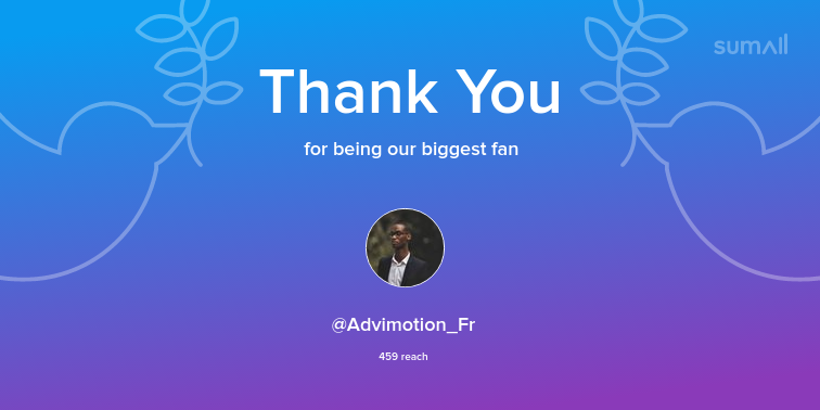 Our biggest fans this week: Advimotion_Fr. Thank you! via sumall.com/thankyou?utm_s…