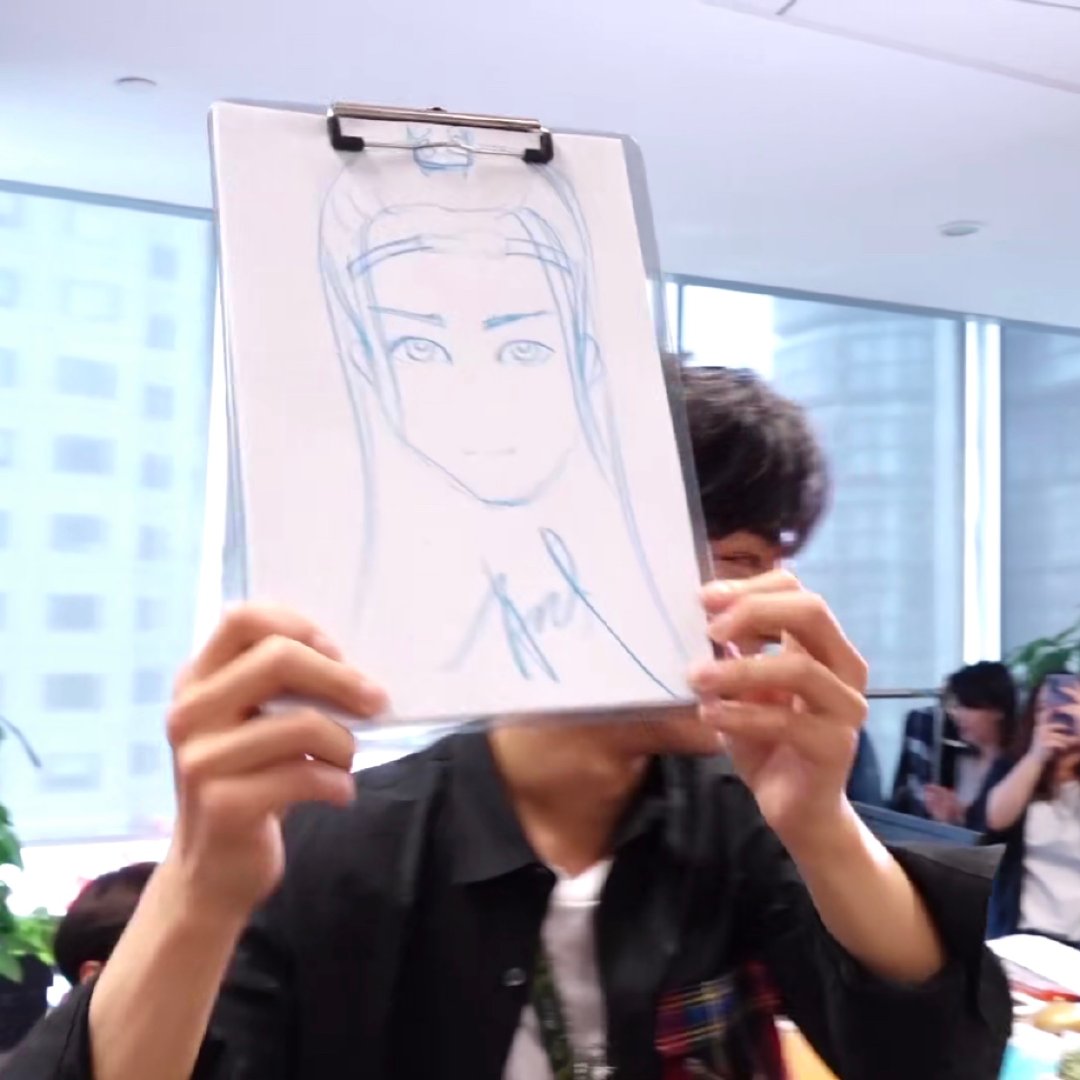 His sketches!!!