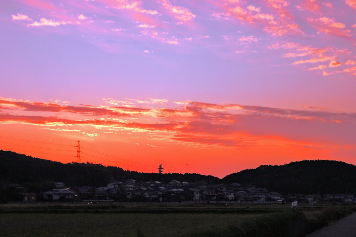 まろん Auf Twitter いまそら イマソラ 夕焼け 夕焼け空 たそがれどき 黄昏時 かわたれどき かたわれどき そら 空 あおぞら 青空 福岡 Sky Sunset Twilight Bluesky Fukuoka T Co Fjq6efpgy4