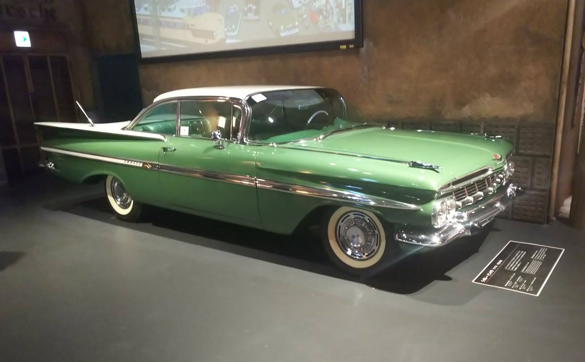 ゲソふらい メッサーシュミットの見た目以上の小ささと50年代のアメ車の見た目以上のデカさ