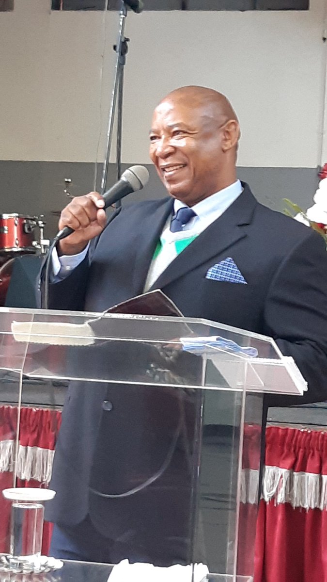 FaithwaysBC's tweet photo. Ntate Steve Mashabe takes the podium this morning at FWBC. 
His teaching is *He is coming back again* https://t.co/WZOzV3smNy
