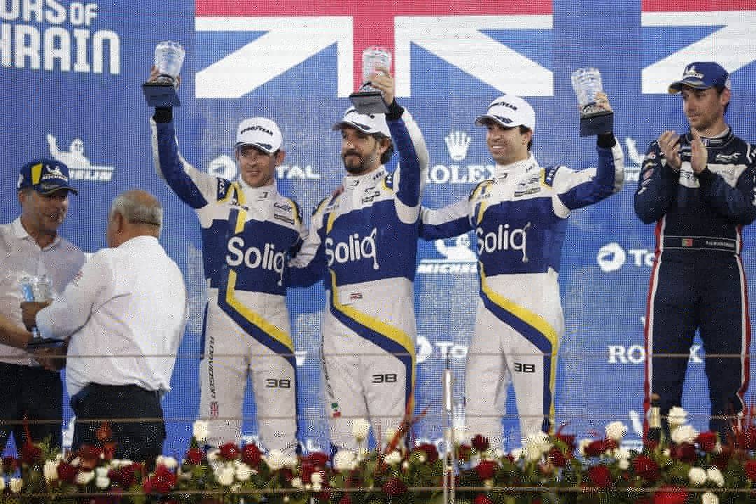 We have reached the mid point of the Championship. 3 Podiums so far out of 4 races.
Solid clousure of the year ๐ With a 2nd place at the 8h of Bahrain ๐ง๐ญ Proud of our team effort @afelixdacosta @antdavidson & @jota_sport
Looking forward to our next race in February in Austin.