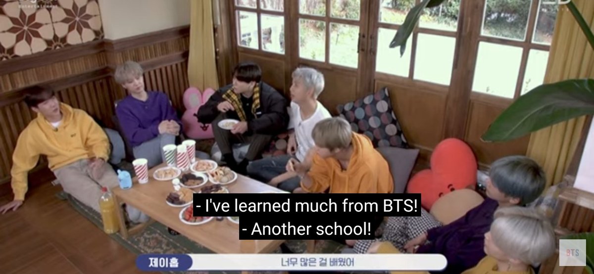 Rewatching BTS Festa 2019 Bangtan Attic is the best thing I did, I've got to realized that...

School teaches you to survive while BTS teaches you how to live life 🥺😍 #BTSWins10s