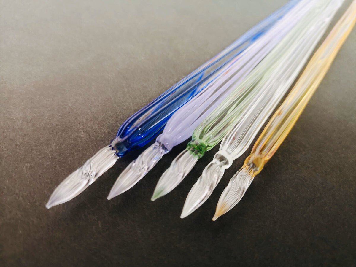 ガラスペン祭 1階奥で開催いたします 各ブランドの作品を紹介していき