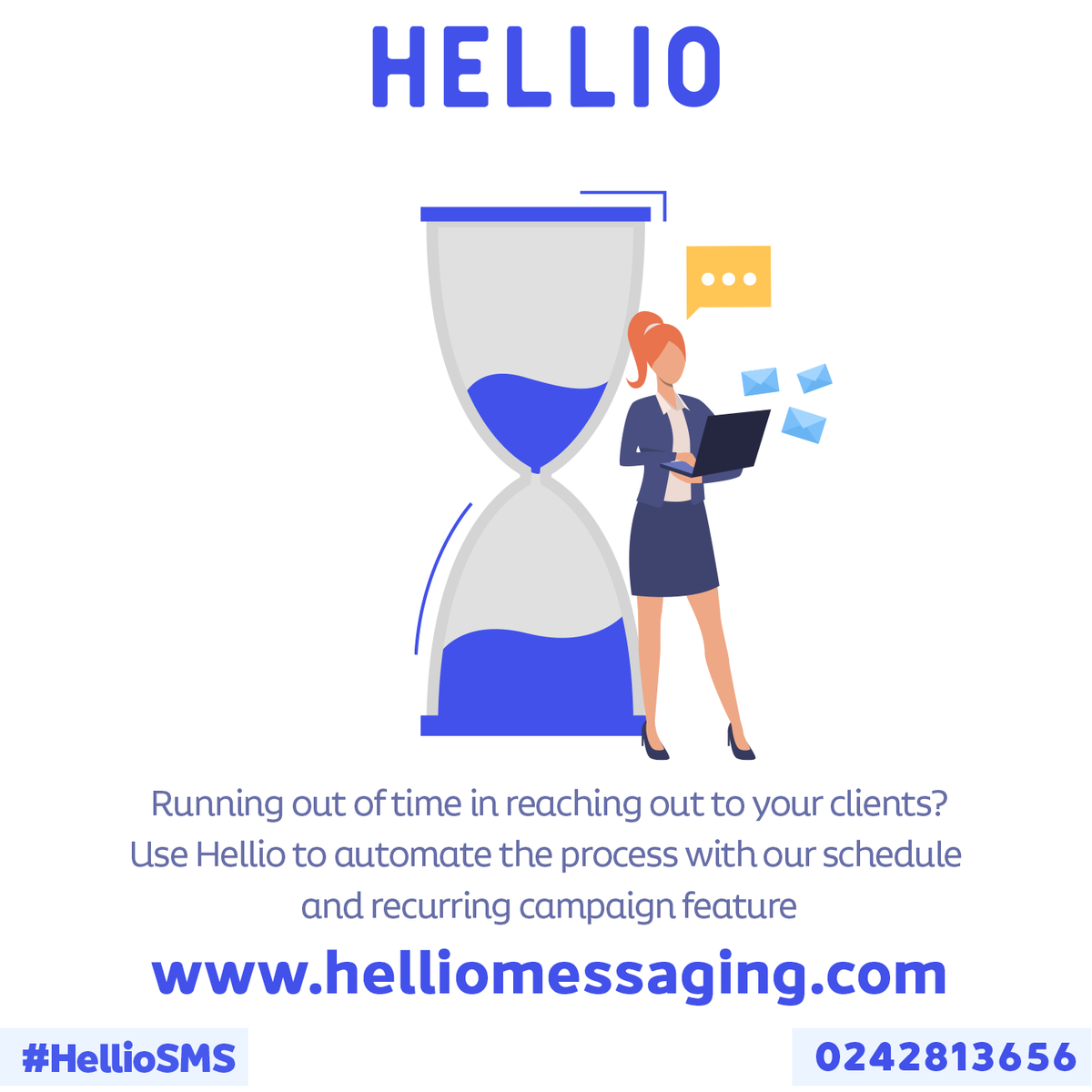HellioMessaging's tweet photo. Just do it with Hellio @edemkumodzi #Messaging #A2P #OTP #SMS https://t.co/kULZORVBmc