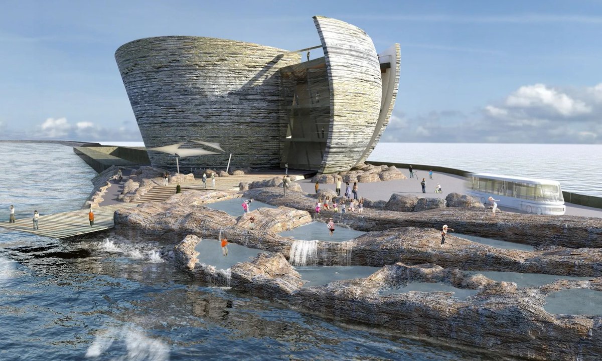 UKConstructionm's tweet photo. ICYMI: #SwanseaBay #TidalLagoon #Project has launched a #fundraiser to secure #planningpermission in perpetuity as the #project #risks being abandoned. #Sustainability #ClimateChange #ClimateEmergency #ClimateAction #renewables #energy https://t.co/xsB8Fesg9C https://t.co/wj2bX9SdvG