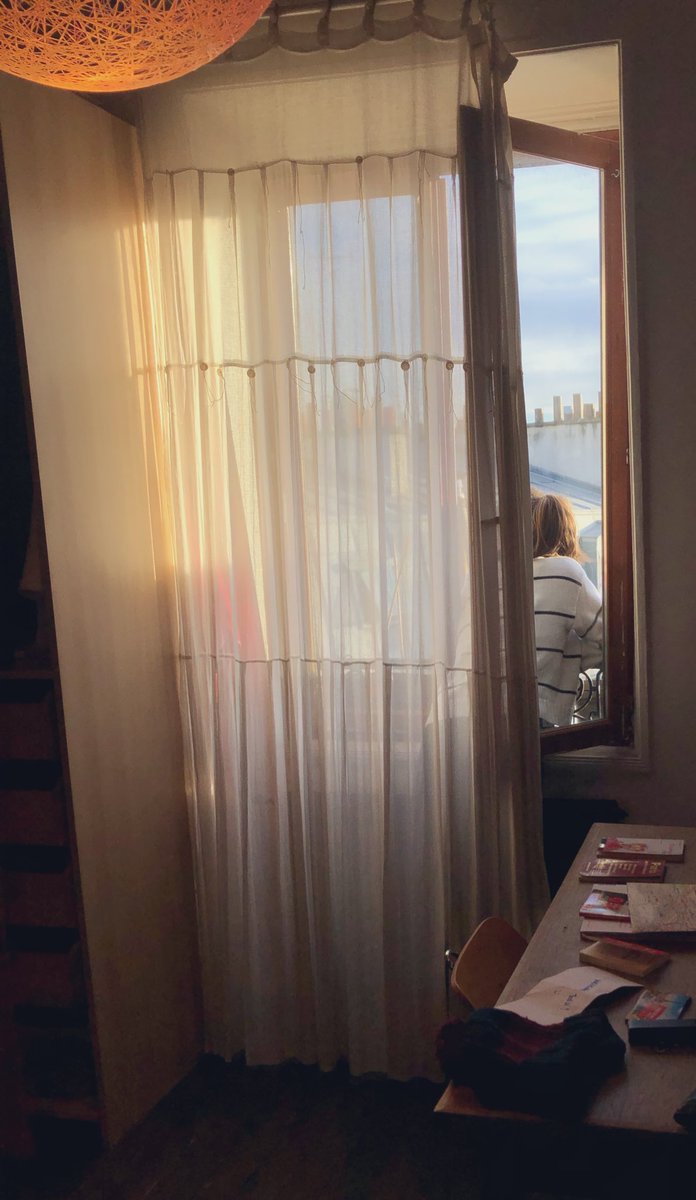 You can’t see it but we’re in Paris I promise