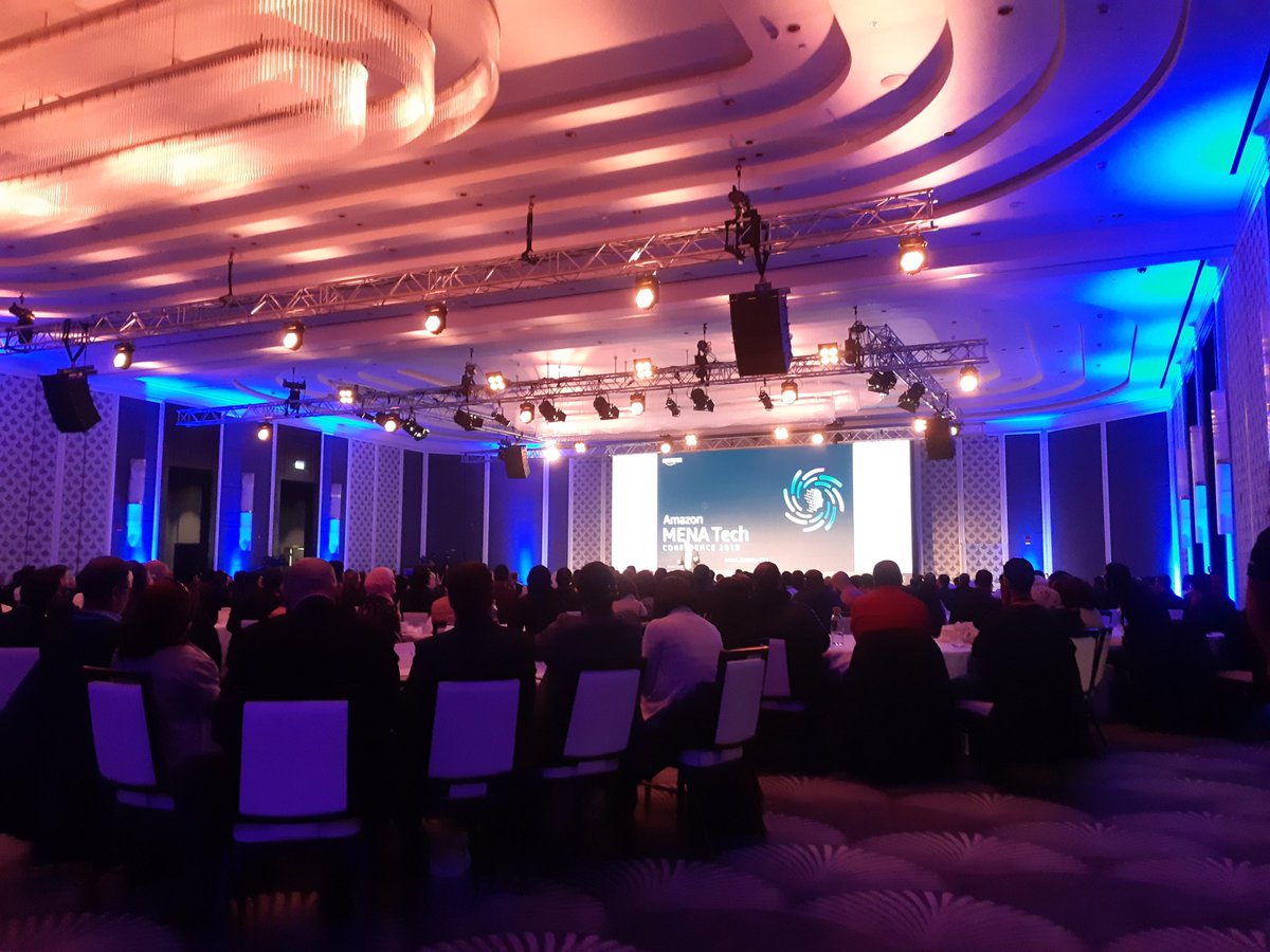 NidalBitar's tweet photo. Great start of #amazonmenatech2019 https://t.co/d8mvRaomkU