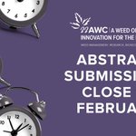 Image for the Tweet beginning: Have you submitted an abstract