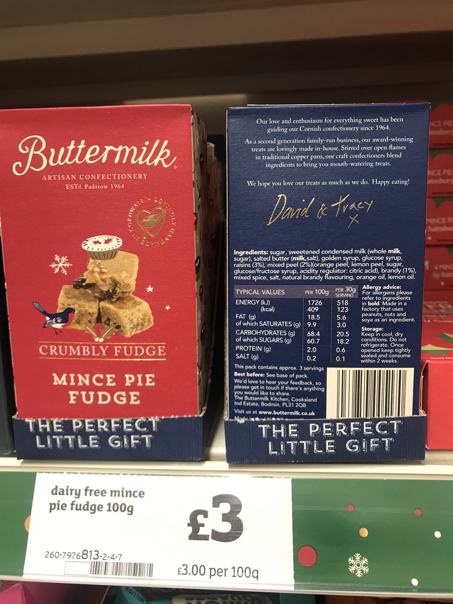 Hmmm would you say this is #dairyfree <a href="/sainsburys/">Sainsbury's</a> ? 🧐