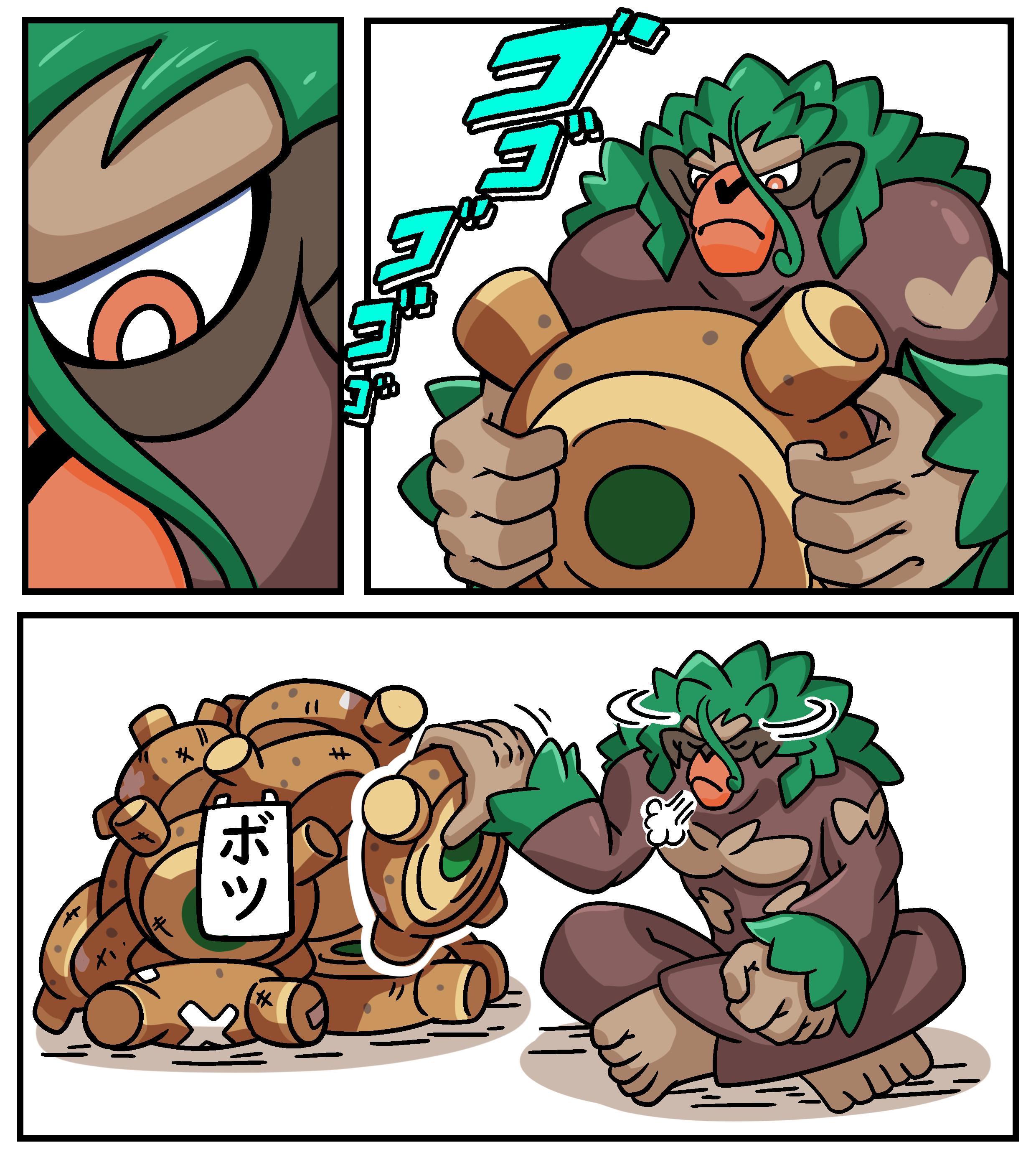 フキダシコットン 1日1枚 こだわりの強い 職人肌ゴリランダー ポケモン剣盾 Pokemon 漫画 イラスト T Co 40sslixjul Twitter