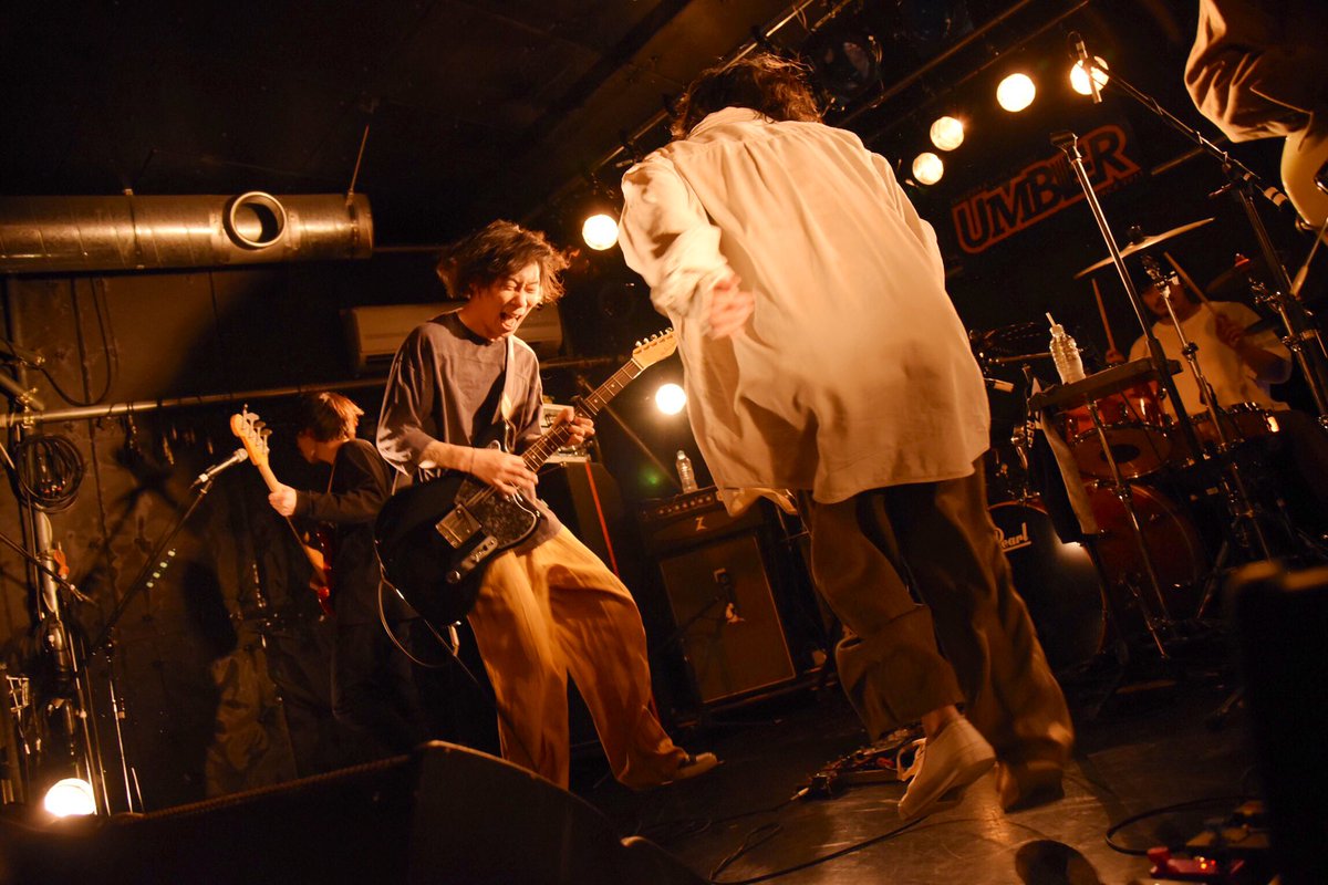 GOODONTHEREEL's tweet photo. WOMCADOLE  旗鼓堂堂　2日間ありがとう！！最高に伝わる言葉をありがとう。残りのツアーもふぁいとや！！またドラム対決やろうぜ樋口！！亮太　photo by @_chizuwa https://t.co/nMEbvGNhVc