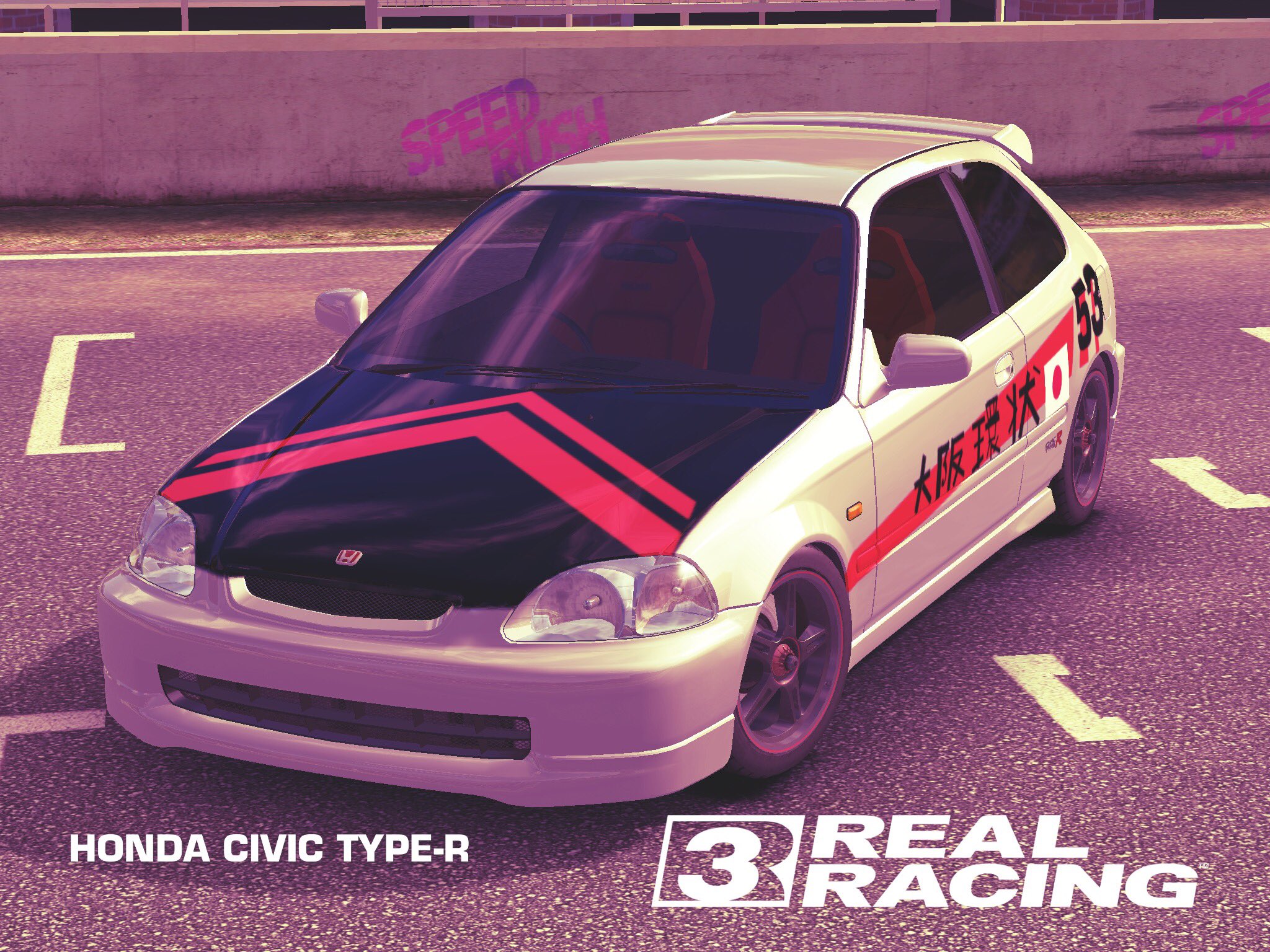 Ym R しがまーち 中途半端な環状族シビック卍 センスのかけらもねぇ Rr3 シビック Ek9 Jdm 大阪環状線 キャンバー付けさせろよ運営 デカール上限増やせよ運営 T Co bwfotxpl Twitter