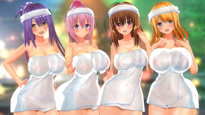 ハーレム露天風呂
#COM3D2 #CM3D2 