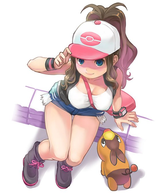 トウコちゃんを見下ろしただけの絵 