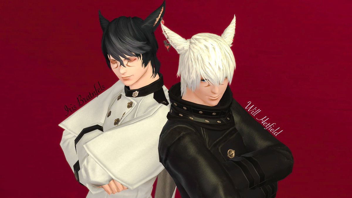 Iris_xIv_'s tweet photo. 白😽 黒😼 https://t.co/hlwEMj98zb
