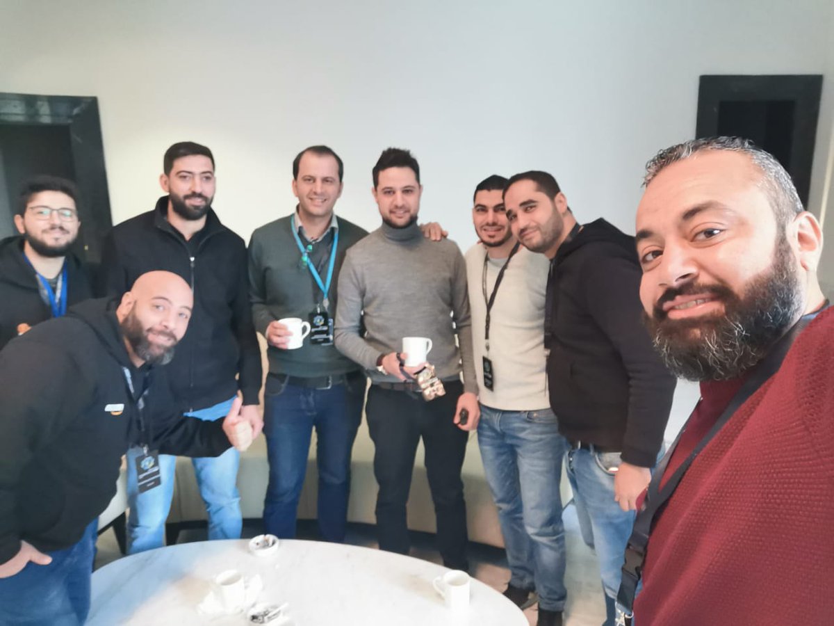 MohannadHSaleh's tweet photo. Time for a #selfie with the team, at #Amazon #mena #tech conference 
#payfort https://t.co/HAyNt246md
