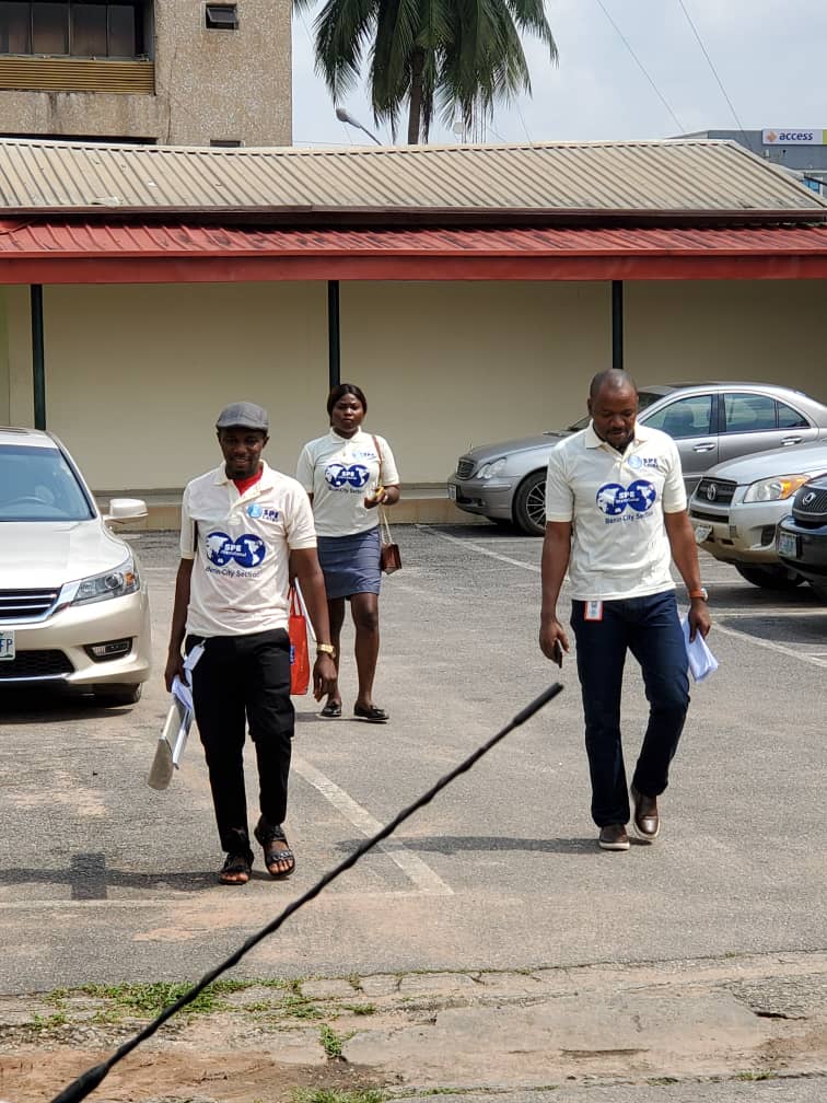 SPEBenin's tweet photo. SPE Benin recently held a week long HEALTH 4 LIFE Campaign program in Benin City, 9th - 13th Dec 2019. The campaign involved basic medical checks. Proceeds made from the campaign were used in buying food and medical supplies to 200 vulnerable children
#SPE #SPECares #SPEBenin https://t.co/ZmdFgHGkTB
