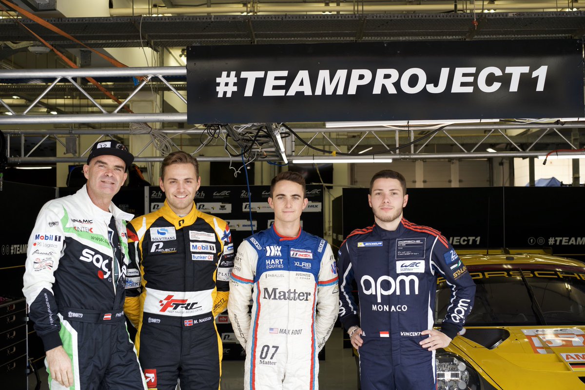 Project1_93's tweet image. The new #masterclass - Today these 4 testing the #911rsr at the Rookie Test at Bahrain 👍🏻 Maybe we will see one of them in #WEC shortly 😉 #teamproject1 #project1_93