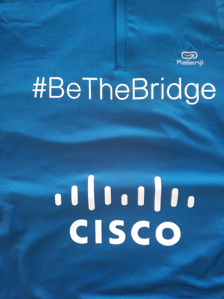AVilamitjanaP's tweet photo. Soooo proud of the MAD and BCN @cisco_spain team running as One Cisco One Team !!!! Go Go Go! #carreradelasempresas2019 #bethebridge #ciscobluewave https://t.co/ggAR6WzdQW