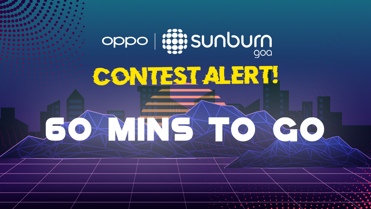 SunburnFestival's tweet photo. ⏳#ContestAlert #OPPOxSunburn2019 https://t.co/4o2dGTQNjV