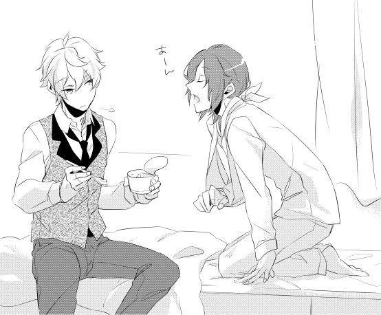 チェックメイトの会話見てたら当時描いたのを思い出した……泉くん優しい子よ… 