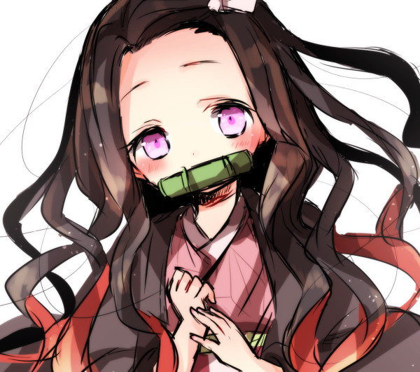 くさ📛さんがTwitterに投稿した竈門禰豆子(鬼滅の刃)のイラスト。