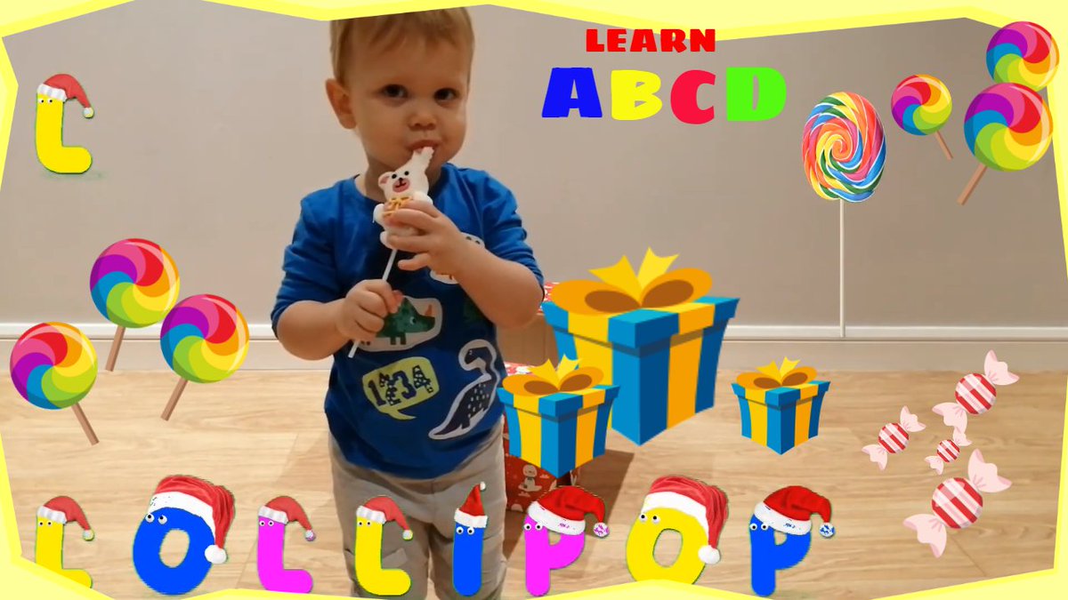 KidsGigi's tweet photo. Learn ABCD Alphabet With Toys And Sweets Hidden In Christmas Surprise Boxes
https://t.co/aQDEgequcb

#learnabc #learnalphabet #alphabet  #ABC2020 #ABC #EducationForAll #toddlerlife #toddlers #toddler #2yearsoldknowsalphabet #kids #Children https://t.co/oa8TZkR8lX