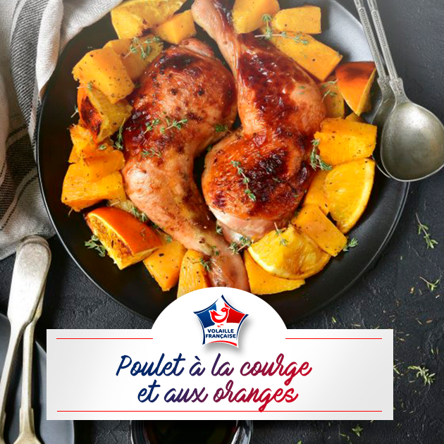 WINTER IS COMING ❄️

Et pour l'affronter, voici notre recette de poulet à la courge et aux oranges rôties ! 🍊

bit.ly/2Qnjcti